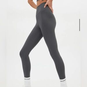 Girlfriend Collective Moon Compressive High-Rise Legging Grey Size Medium